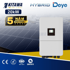 Inverter Hybrid DEYE 20kW 3 Pha Chính Hãng