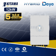 Inverter Hybrid DEYE 12kW 1 Pha Chính Hãng