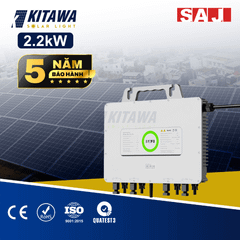 Inverter Hòa Lưới SAJ 2.2kW 1 Pha, 1 MPPT (Bao Gồm Wifi + CT)