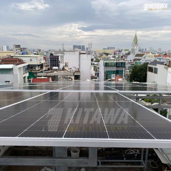 Combo Hệ Thống Điện Mặt Trời Hòa Lưới Bám Tải 60kWp 3 Pha 380V