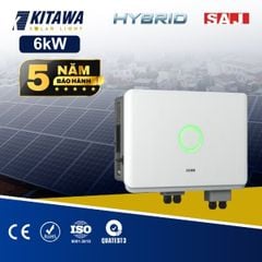 Inverter SAJ Hybrid 6kW 1 pha 2 MPPT chính hãng