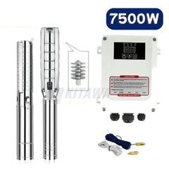 Máy Bơm Cánh Quạt Năng Lượng Mặt Trời 7500W KT-SP-SC33/100-D380/7500