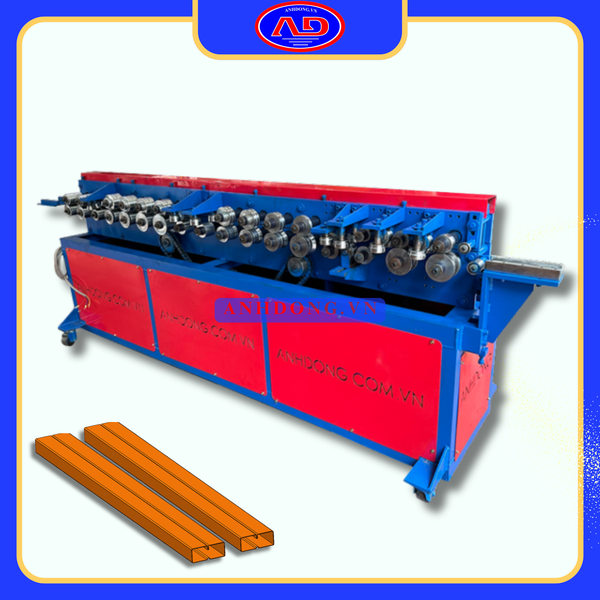 Máy Cán Hộp Inox