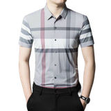  Áo Sơ Mi cộc tay Vincento Kazuma - Chất liệu Lụa Nhật co giãn 4 chiều 