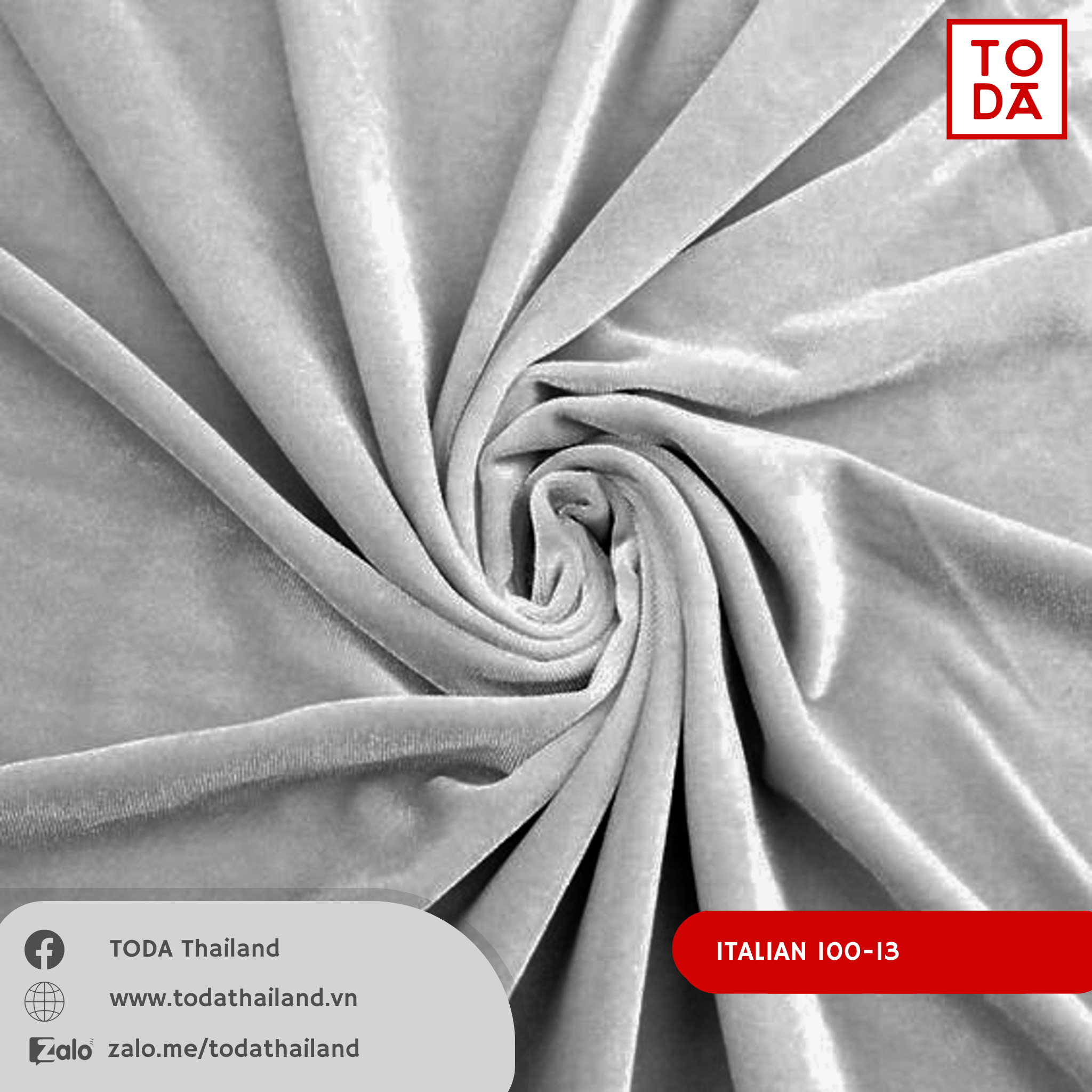  Vải Nhung Kim Tuyến 100% Polyester Italian-100 