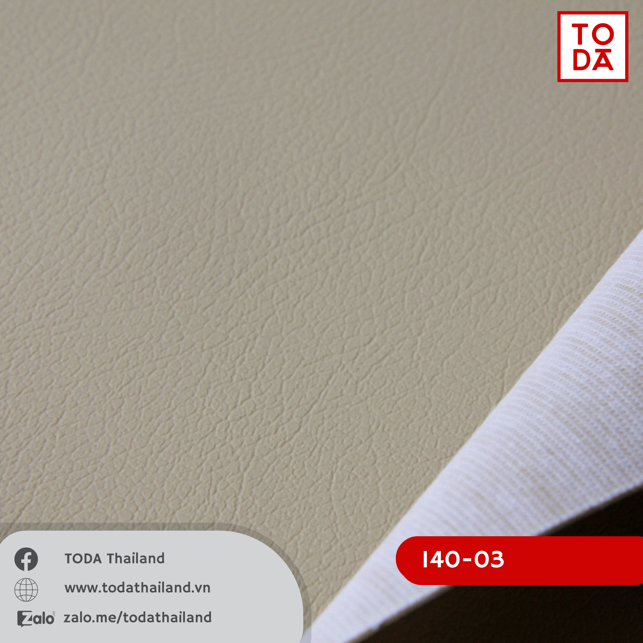  Da Công Nghiệp PVC, Vân 140 