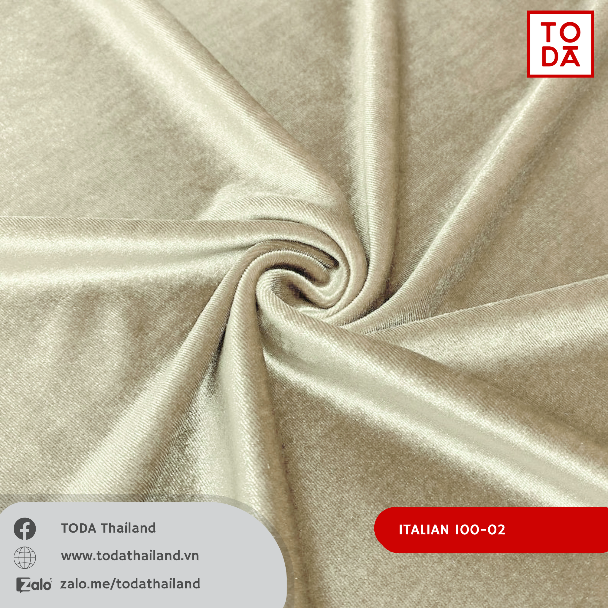  Vải Nhung Kim Tuyến 100% Polyester Italian-100 