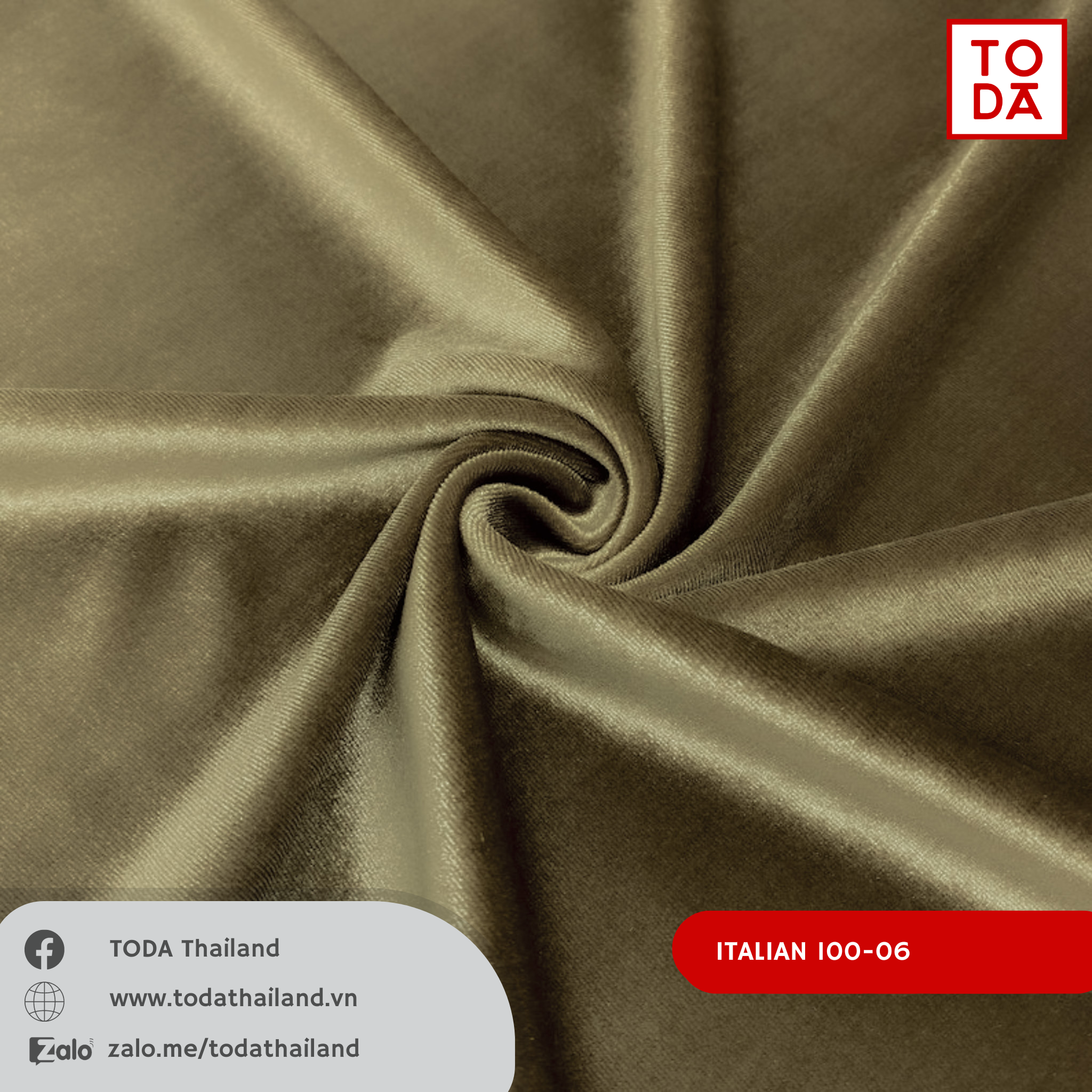  Vải Nhung Kim Tuyến 100% Polyester Italian-100 