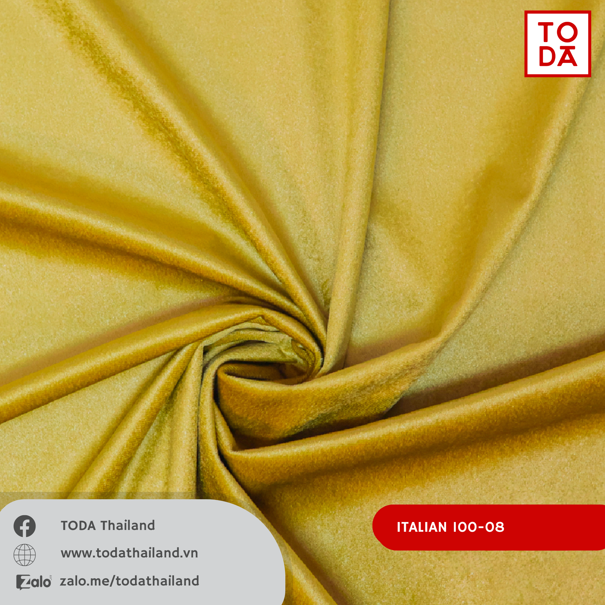  Vải Nhung Kim Tuyến 100% Polyester Italian-100 