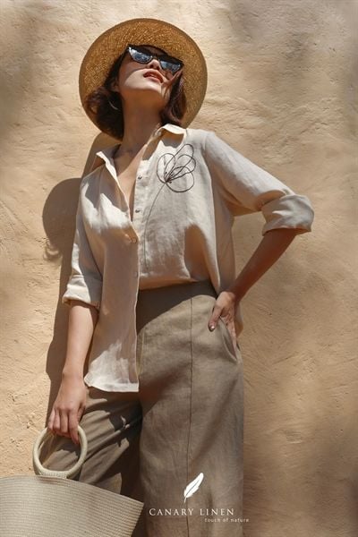  Midline Pants - Nâu 