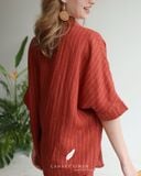  Strype Shirt - Đỏ sọc 