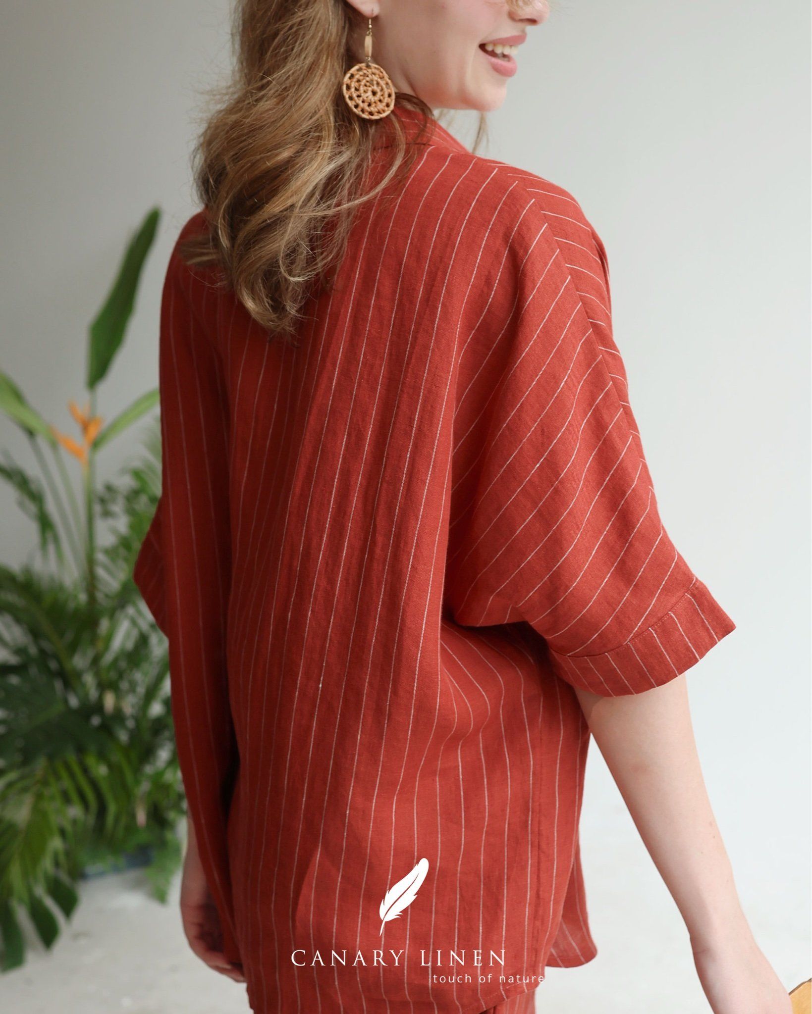  Strype Shirt - Đỏ sọc 