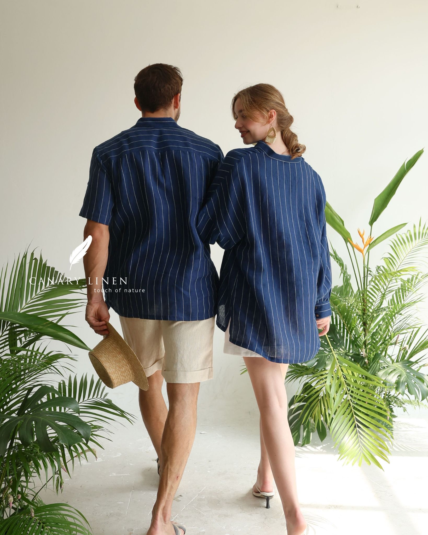  Short - Sleeve Polo Shirt - Xanh sọc 