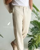  Men's Linen Stride Pants - Muối tiêu 