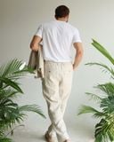  Men's Linen Stride Pants - Muối tiêu 