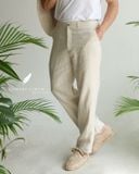  Men's Linen Stride Pants - Muối tiêu 