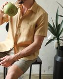  SharpLine Shirt - Vàng gừng 