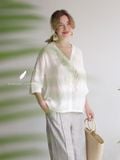  Lavender Shirt - Trắng 