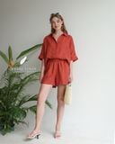  Strype Shirt - Đỏ sọc 
