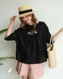  Daisy Top - Đen 