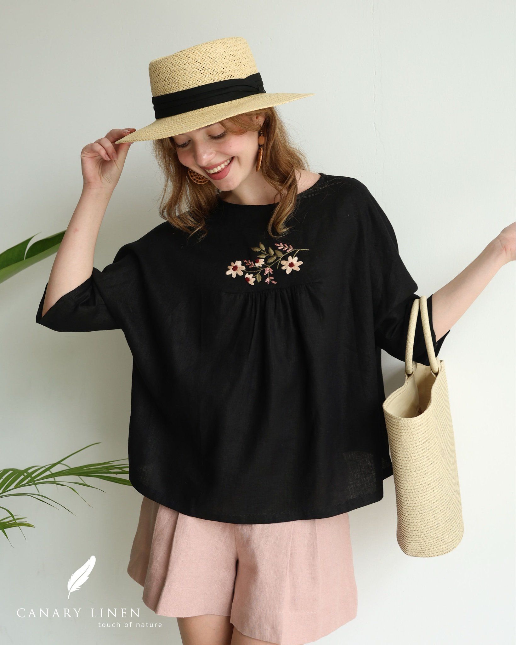  Daisy Top - Đen 