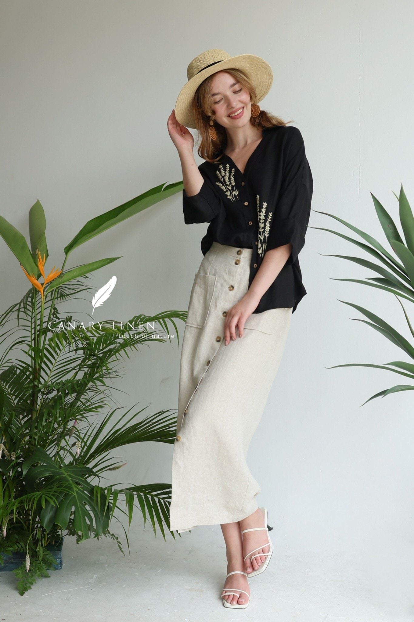  Lavender Shirt - Đen 