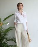  Poppin Shirt - Trắng 