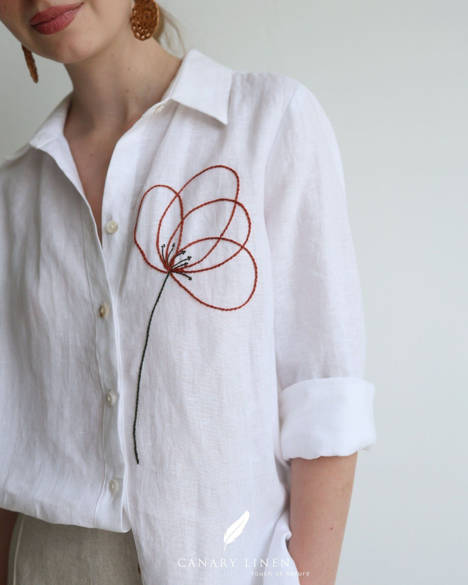  Poppin Shirt - Trắng 