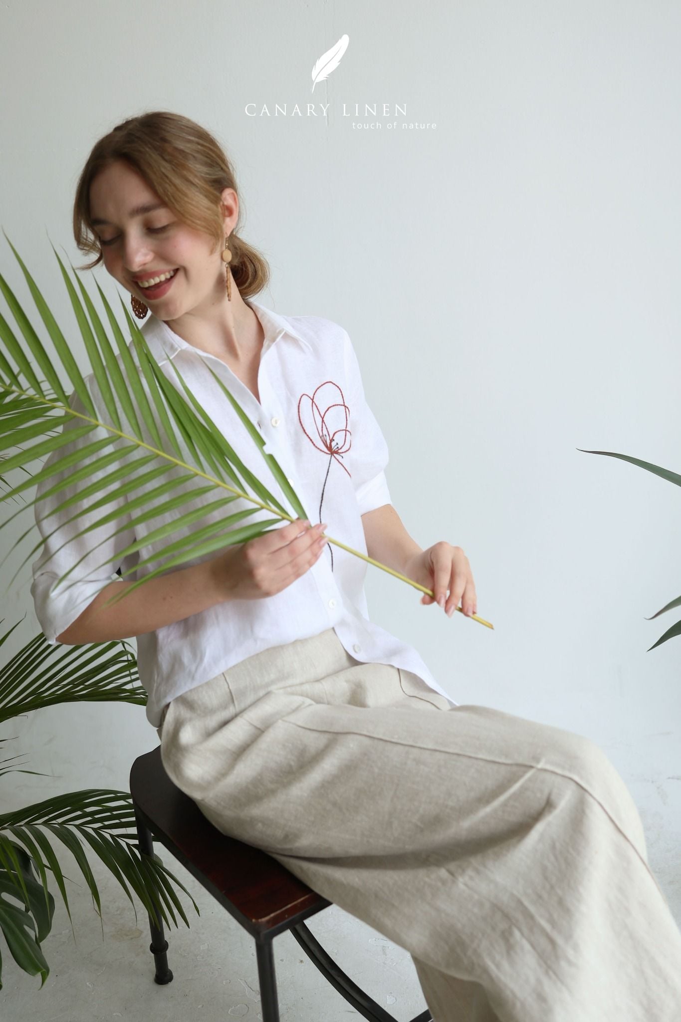  Poppin Shirt - Trắng 