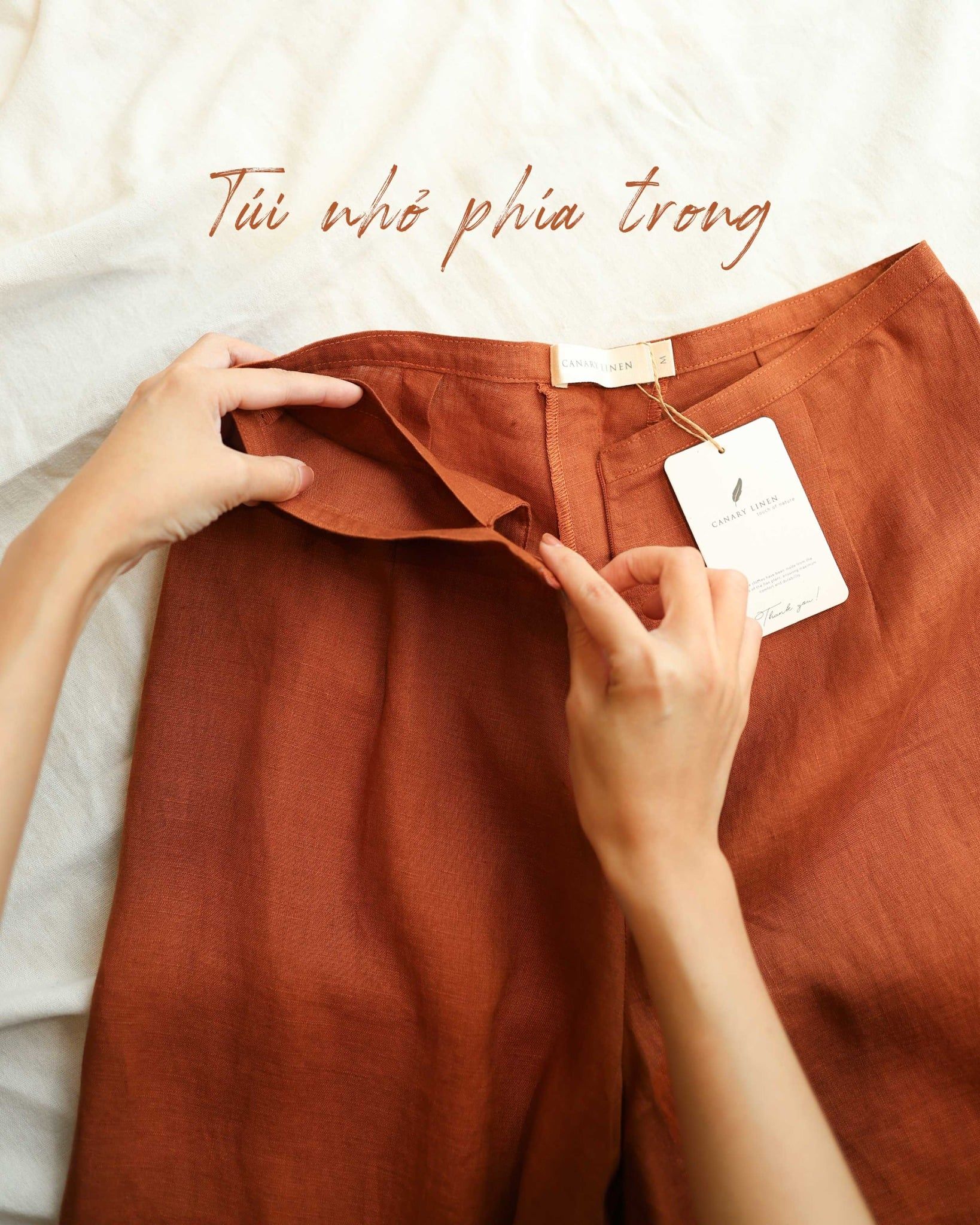  Quần áo dài 2025 caramel 