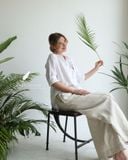  Midline Pants - Muối tiêu 