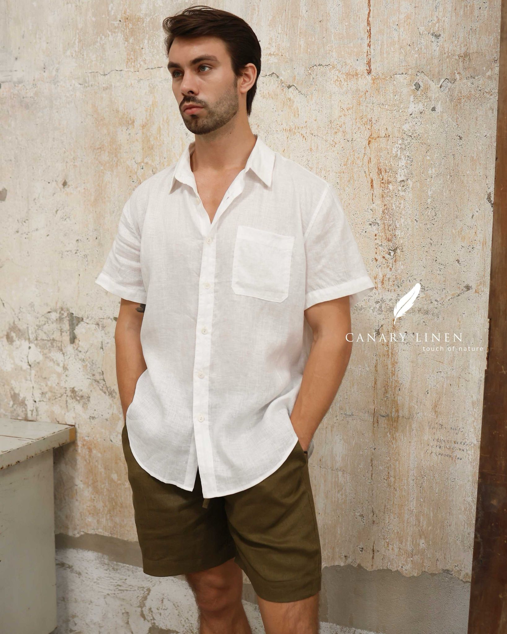  SharpLine Shirt - Trắng 