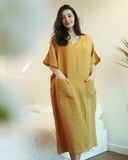  Celia Dress - Vàng nghệ 