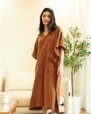  Celia Dress - Nâu cà phê 