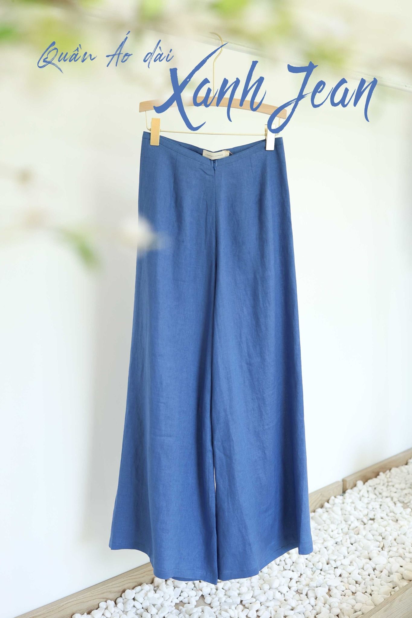  Quần áo dài 2025 - Xanh Jean 