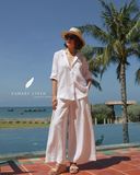  Wide Pants - Trắng 