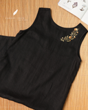  Bloom V Dress - Đen 