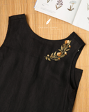  Bloom V Dress - Đen 