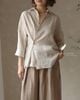 Tie Shirt - Kem sọc - Freesize