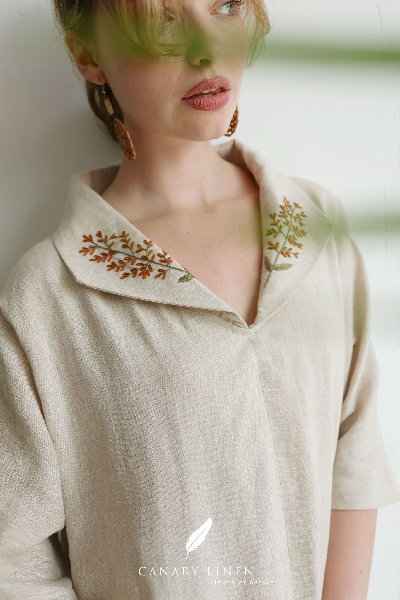  Collar Dress - Muối tiêu 