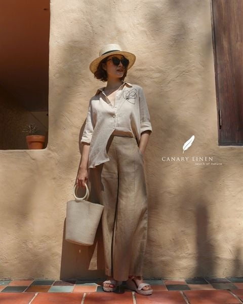  Midline Pants - Nâu 