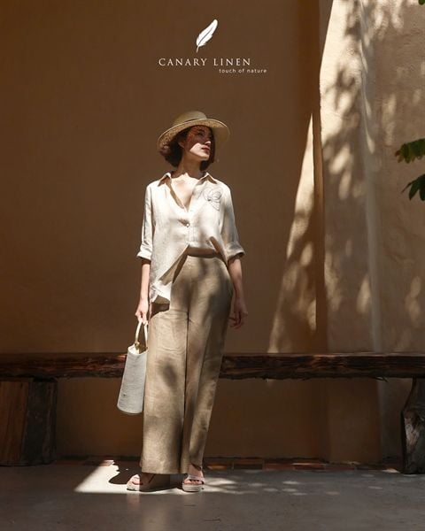  Midline Pants - Nâu 