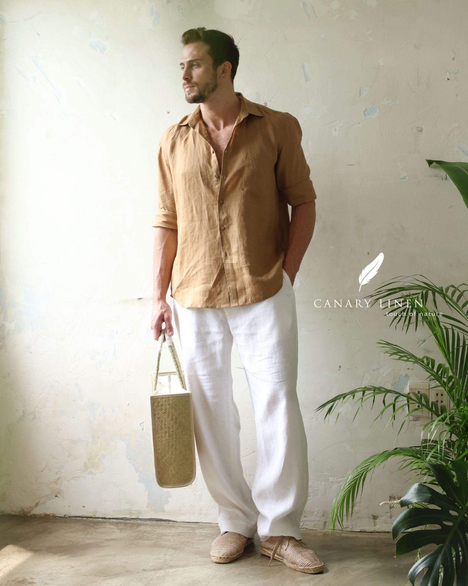  Nomad Shirt - Nâu mocha 