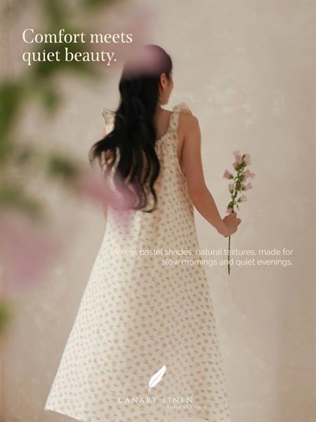  Luna Dress - Hoa nhí vàng - Freesize 