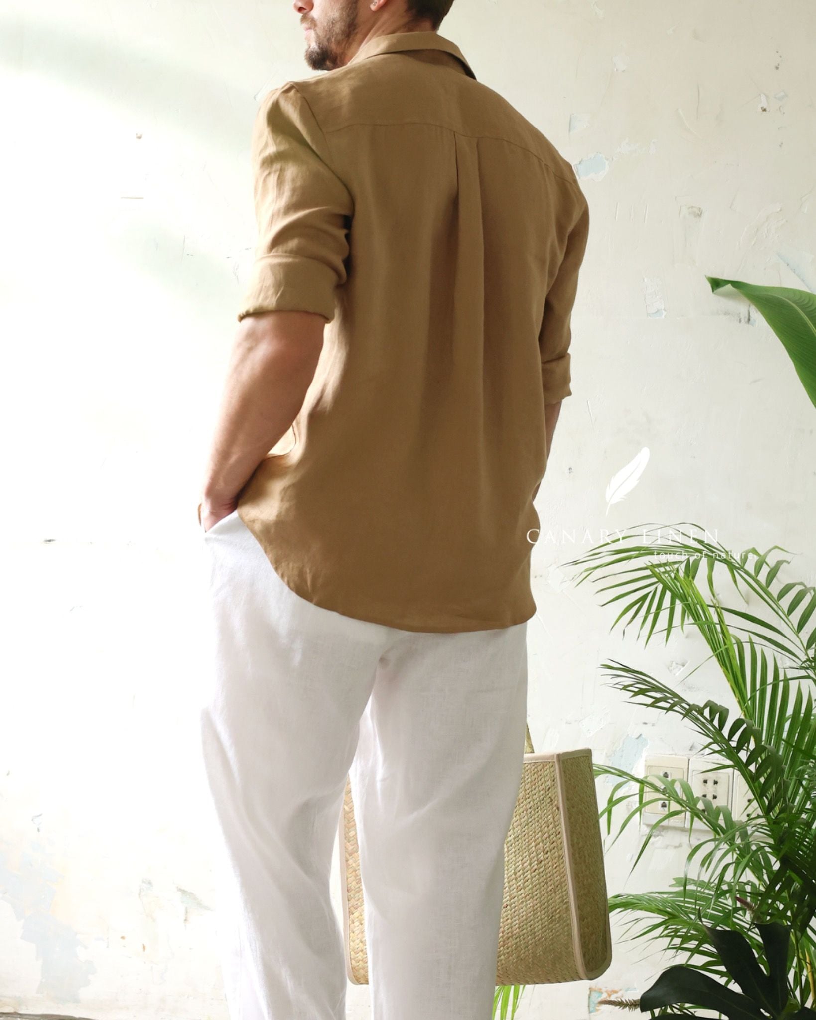  Nomad Shirt - Nâu mocha 