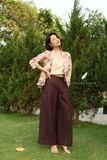  Áo Blazer 2 Nút - Lá nâu tropical 