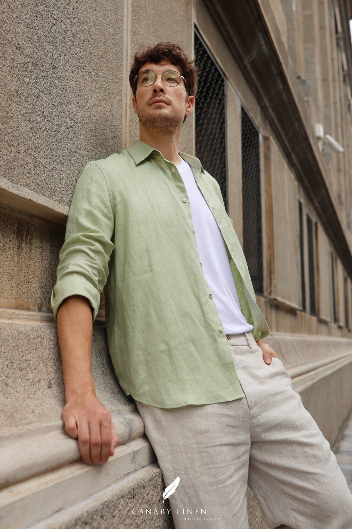  Nomad Shirt - Xanh đậu 