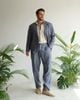  Men's Linen Stride Pants - Xám Chì 