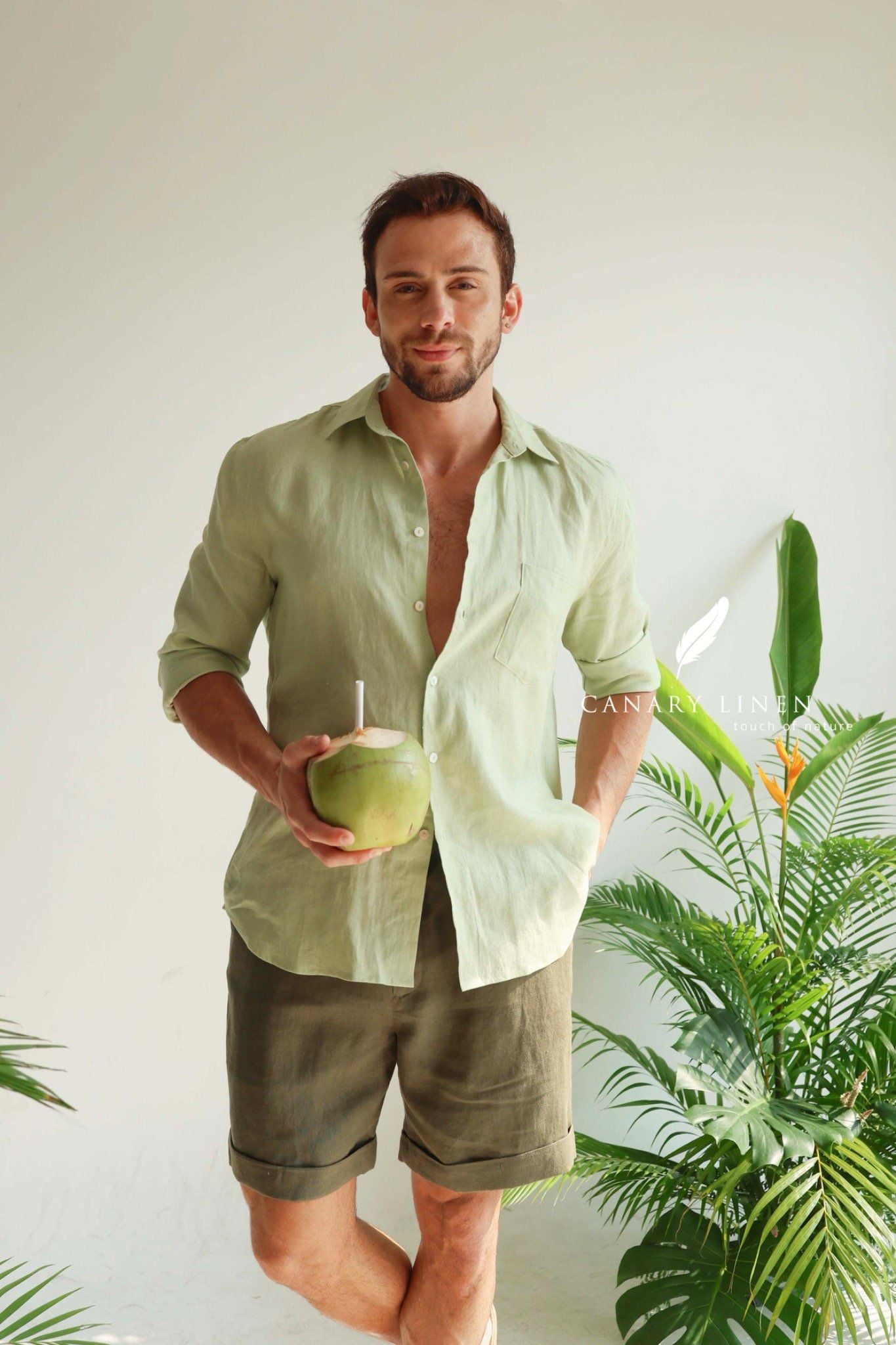  Nomad Shirt - Xanh đậu 