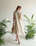  Pleat Dress - Muối tiêu 